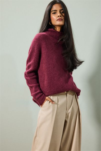 Regular Fit Turtleneck Knitwear Pullover