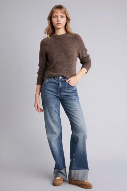 Regular Fit Crew Neck Pullover