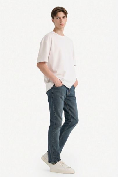 Sergio Regular Fit Regular Waist Straight Leg Trousers