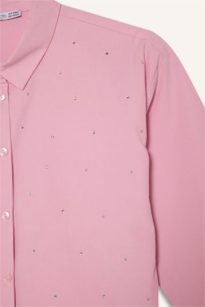 Kız Çocuk Poplin Gömlek