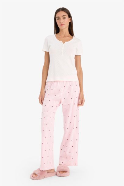 Regular Fit Short Sleeve 2 Piece Set