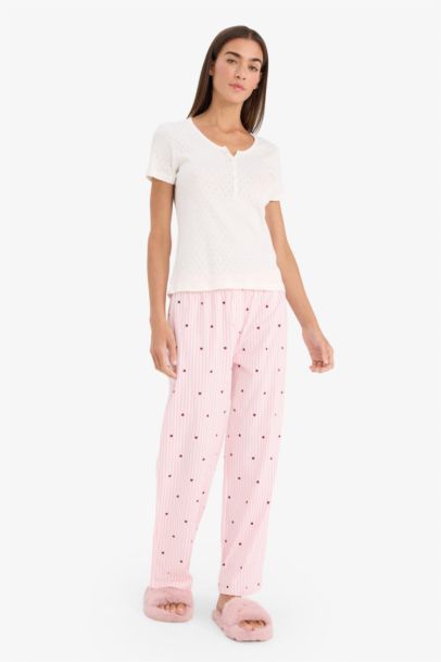 Regular Fit Short Sleeve 2 Piece Set