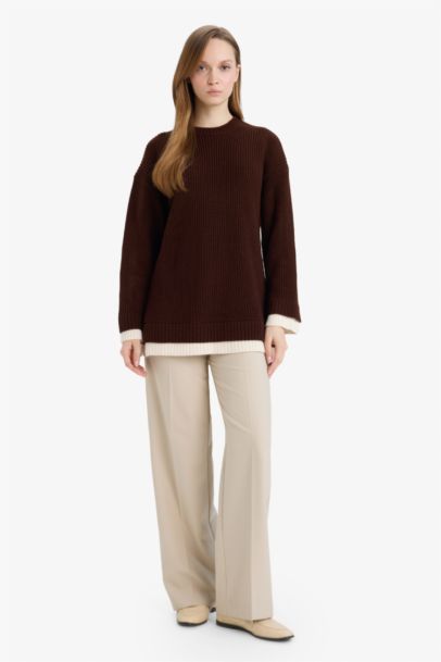 Regular Fit Knit Tunic