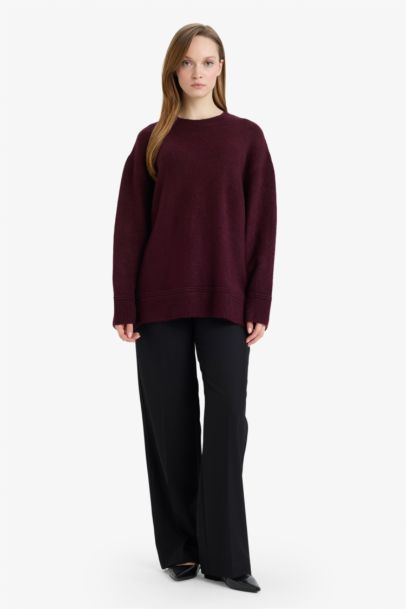 Loose Fit Knitwear Tunic