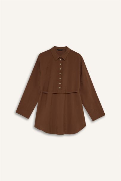 Regular Fit modal Long Sleeve Tunic