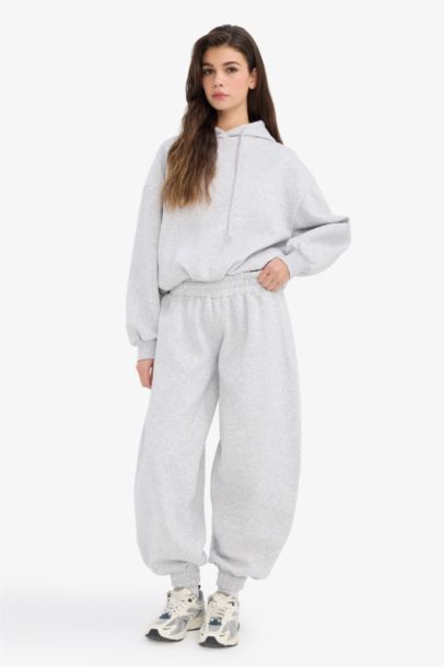 Oversize Kapüşonlu Sweatshirt