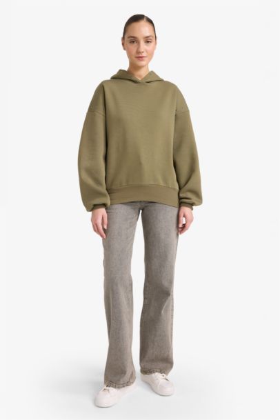 Oversize Fit Long Sleeve Sweatshirt