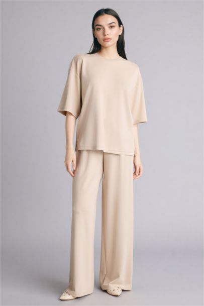 Wide Leg Trousers