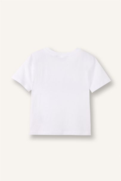 Oversıze Baskılı Tişört Erkek Bebek