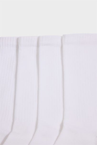 Erkek Rahat Lastikli 5'li Pamuklu Uzun Çorap