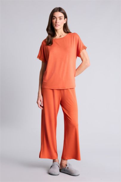 Basıc Pijama Takımı Üst Alt