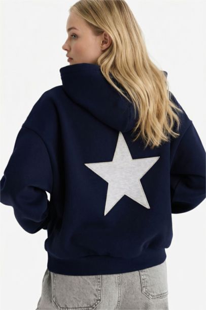 Oversize Fit Long Sleeve Sweatshirt