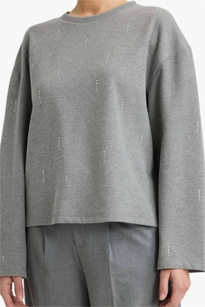 Relax Fit Crew Neck Long Sleeve T-Shirt