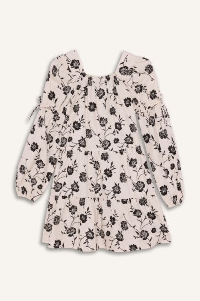 Girl Floral Cotton Dress