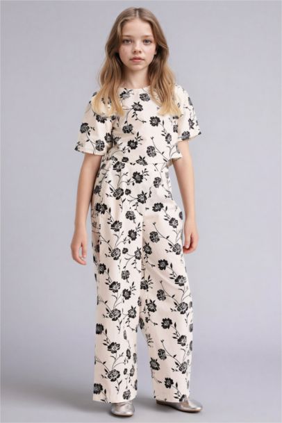 Desenli Dokuma 2'li Takım Kız Çocuk