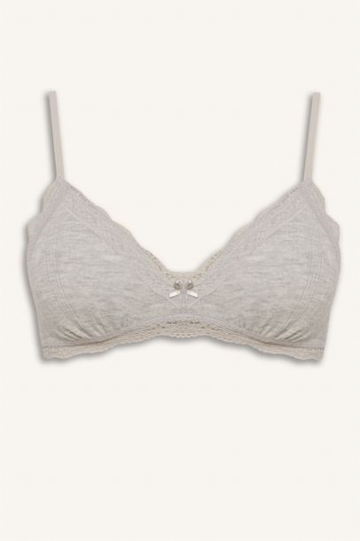 حمالة صدر برا مفصل بالدانتيل ببطانة قابلة للإزالة