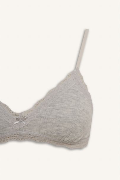 حمالة صدر برا مفصل بالدانتيل ببطانة قابلة للإزالة