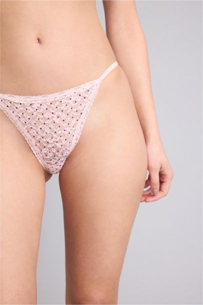 Dantelli Dantel Slip Külot