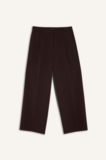 Straight Fit Yüksek Bel Pantolon