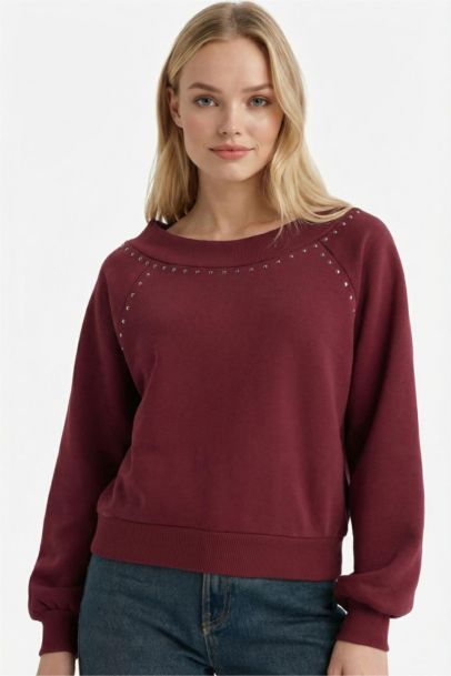 Oversize Fit Long Sleeve Sweatshirt