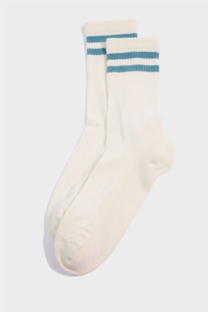 Erkek Dikişsiz 3'lü Pamuklu Havlu Spor Çorap