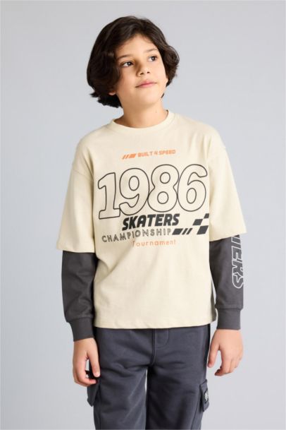 Oversıze Tişört Erkek Çocuk