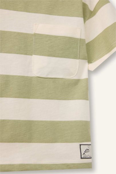 Baby Boy Regular Fit Patterned Short Sleeve T-Shirt