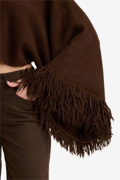 Oversize Fit Boat Collar Knitwear Pullover