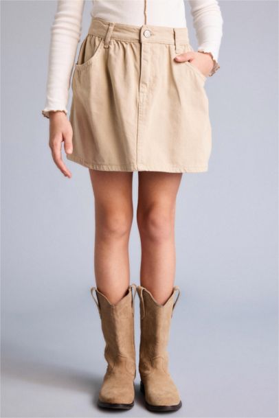 Pamuklu Etek Kız Çocuk