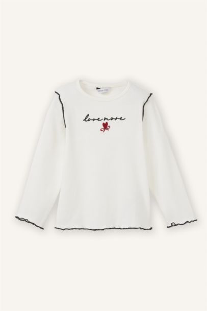 Fitilli Kaşkorse Tişört Kız Bebek