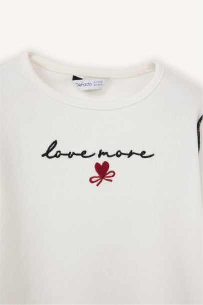 Fitilli Kaşkorse Tişört Kız Bebek