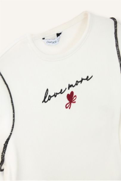 Fitilli Kaşkorse Tişört Kız Bebek