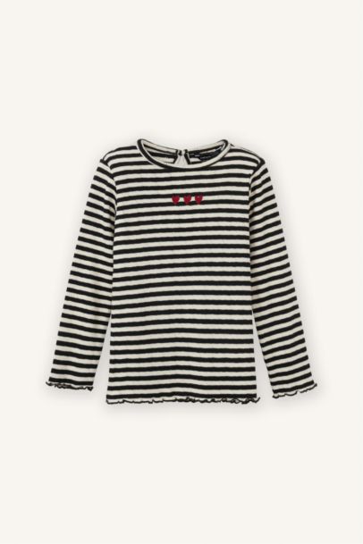 تيشيرت بيبي بناتي ردن طويل قصة عادية بياخة مستديرة