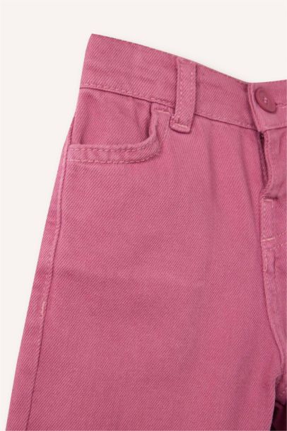 بنطرون بيبي بناتي جبردين قصة عادية برجل مطاطي