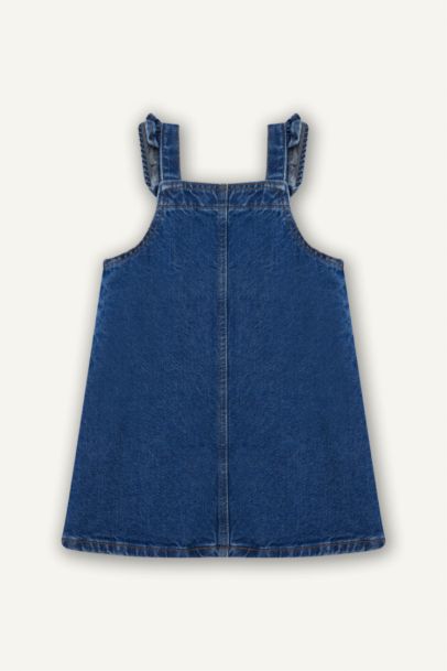 Girl Sleeveless Denim Dress