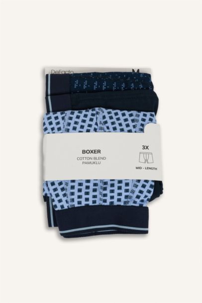 بوكسر منقط قصة عادية - 3 قطع