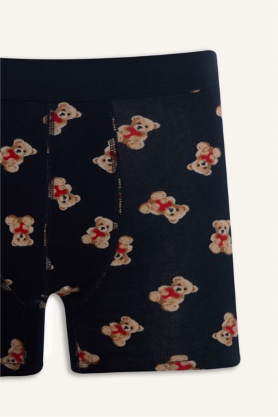 بوكسر قصة عادية بطبعة قلب - 3 قطع