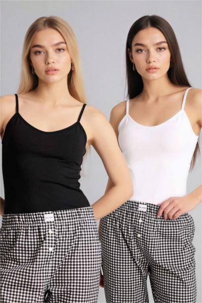 Regular Fit 2 piece Tank Top