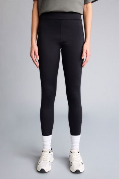 High Waist Ankle Length Leggings