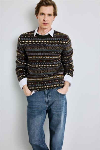 بلوز تريكو قصة عادية