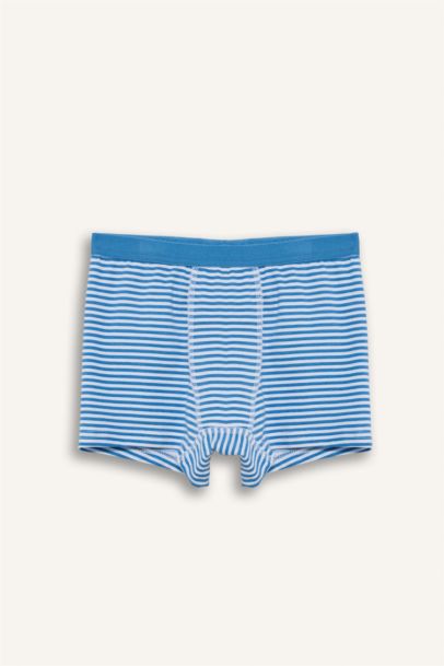 Boy Striped Cotton 5 Piece Boxers