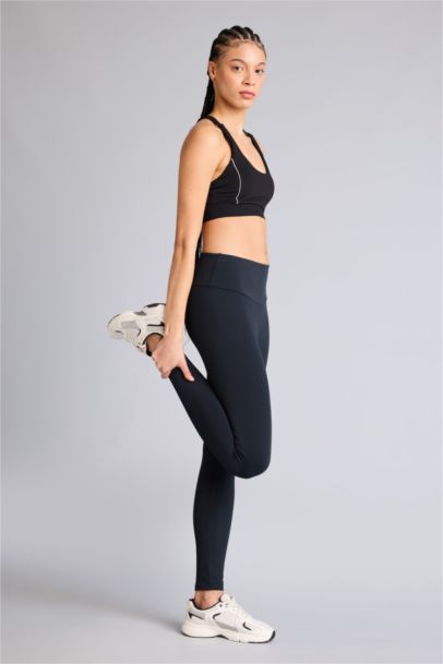 High Waist Ankle Length Leggings