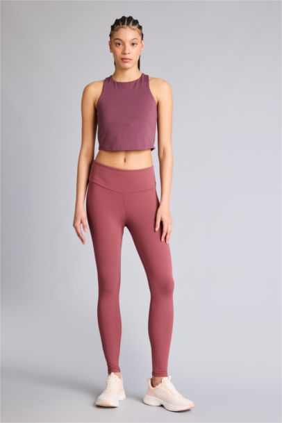 High Waist Ankle Length Leggings