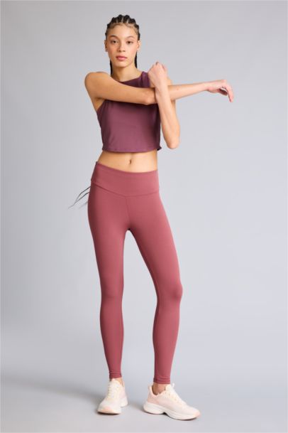 High Waist Ankle Length Leggings