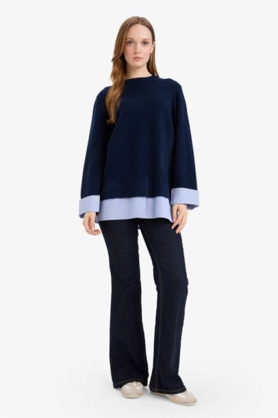 Regular Fit Knitwear Tunic