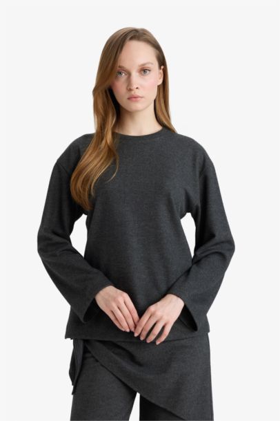 Regular Fit Long Sleeve Tunic