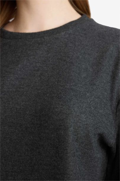 Regular Fit Long Sleeve Tunic