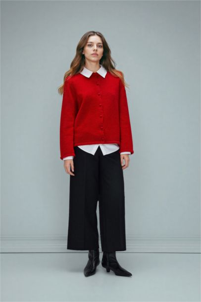 Regular Fit Triko Hırka