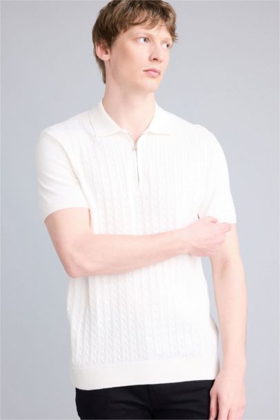 Man Short Sleeve Polo T-Shirt