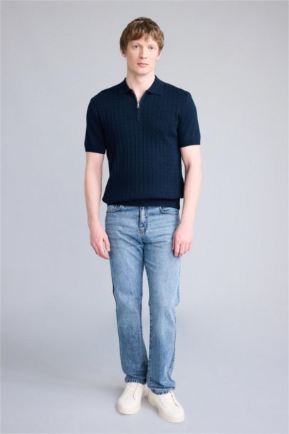 Man Short Sleeve Polo T-Shirt